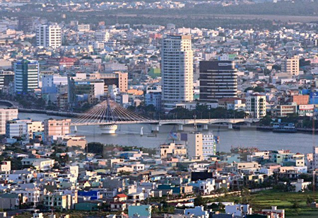 Một góc thành phố Đà Nẵng, thành phố đăng cai hội nghị cấp cao APEC 2017.